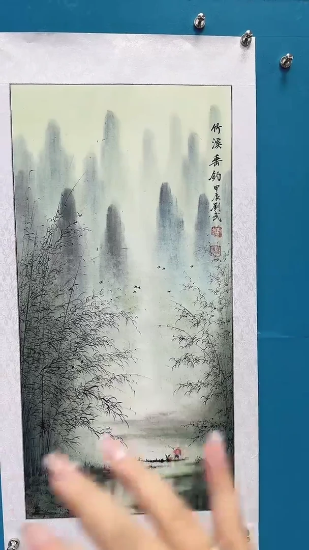 国画启辰艺术刘武手绘-国画17