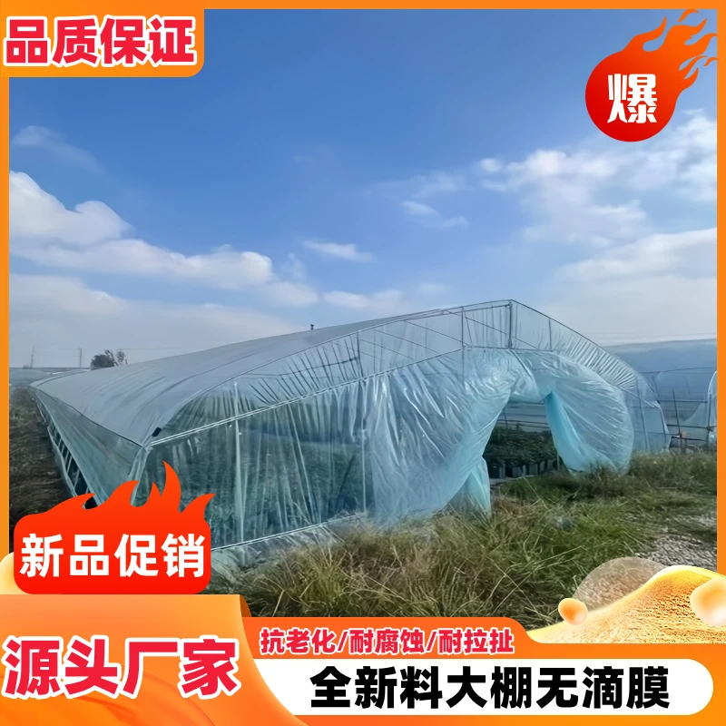 消雾PO膜大棚塑料膜塑料布大棚膜透明保温加厚蔬菜专用薄膜无滴膜