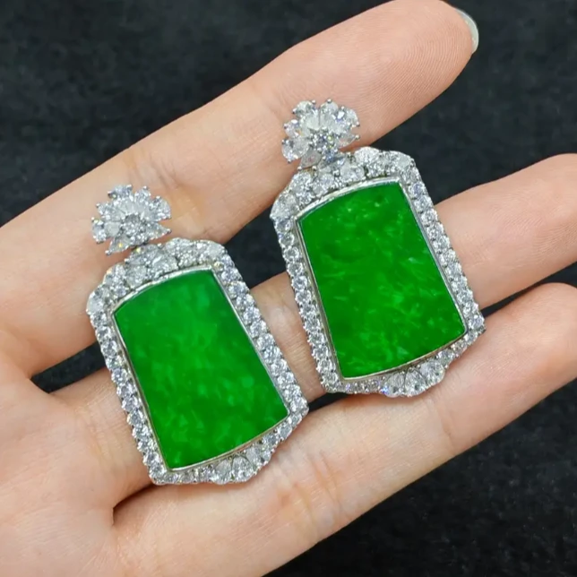 翡翠无事牌吊坠【小北质检】ZJH134Z1多样性发一22*15*6