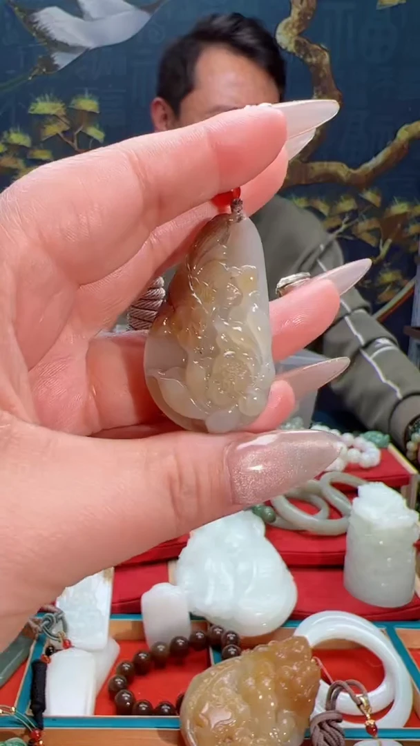 【闪购商品】和田玉吊坠未镶嵌1