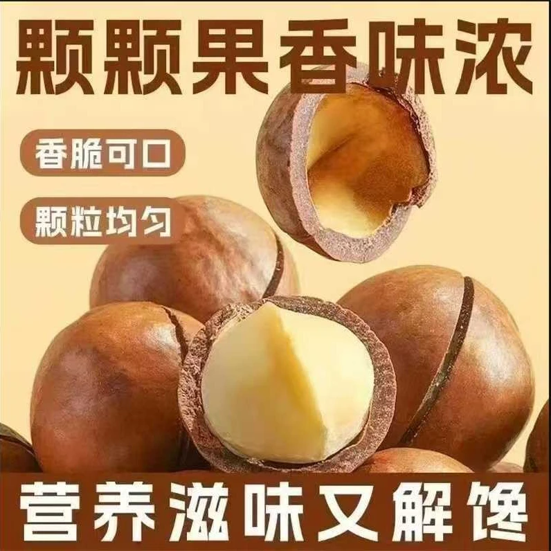 【买一斤送一斤】H2024新货夏威夷果奶油味坚果干果零食营养