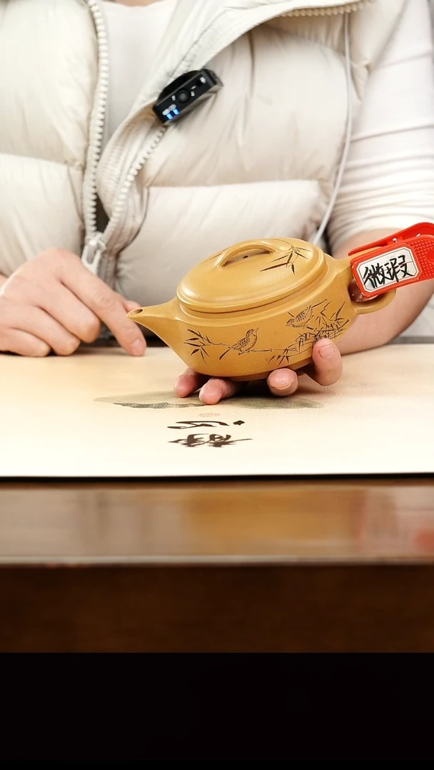 茶壶紫砂宜兴原矿正品紫砂壶孤品微瑕2
