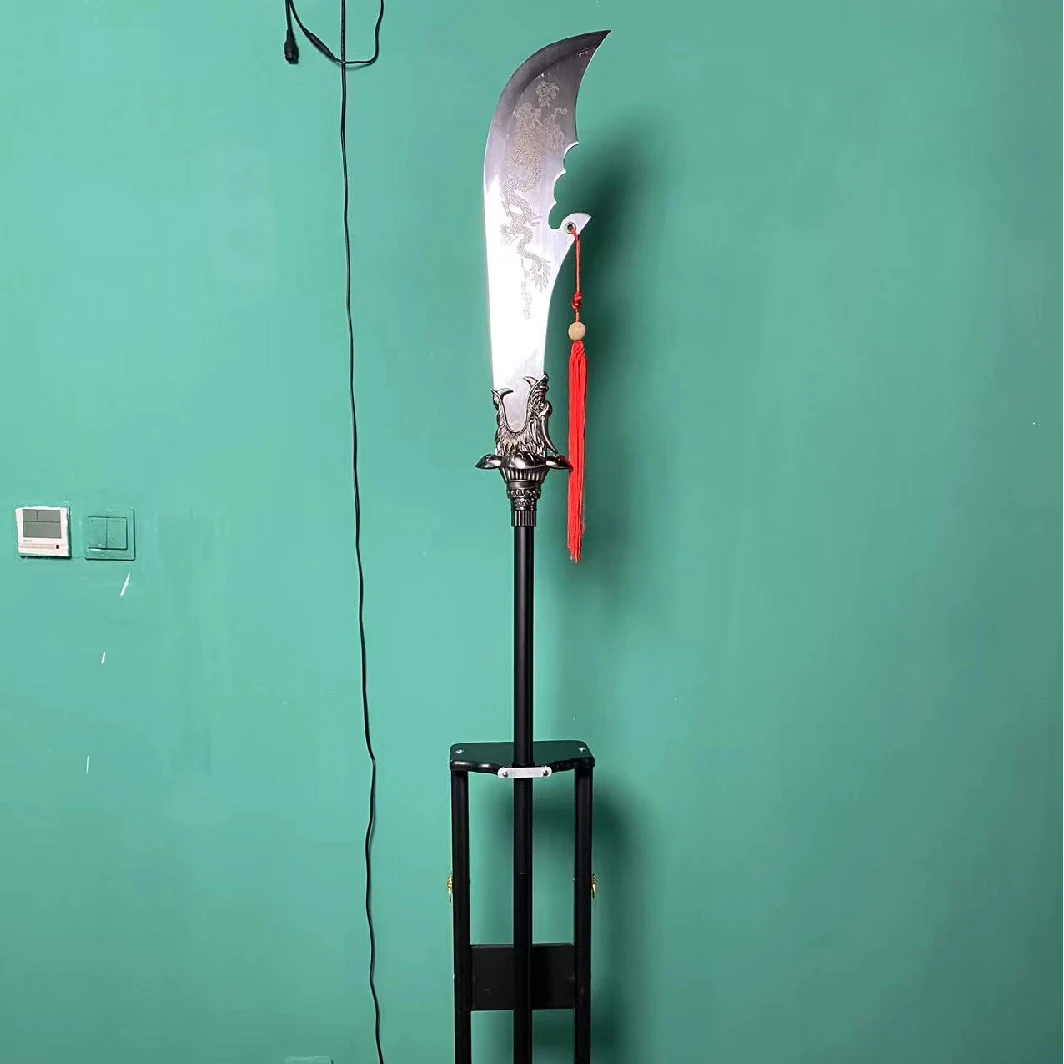 仁字号青龙偃月刀手工锻打未开刃