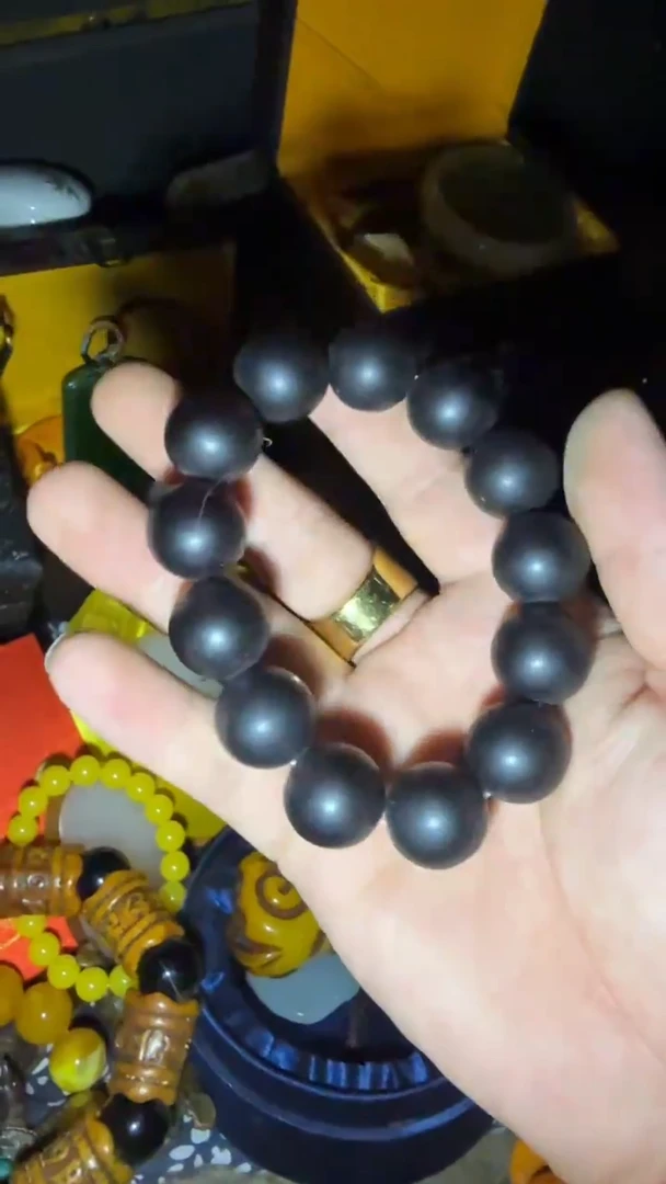 未镶嵌植物珀手串闪购高端商品链接
