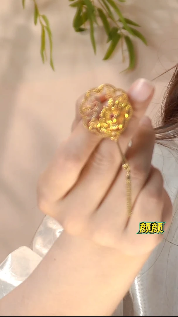 花岗岩吊坠925银胸针