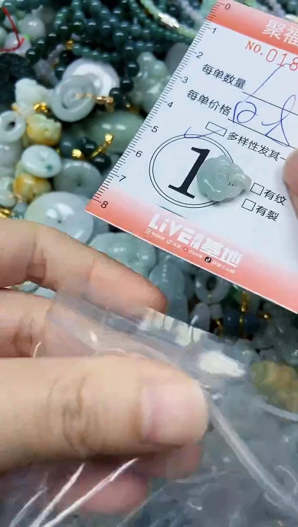 翡翠未镶嵌颈饰闪购0180036