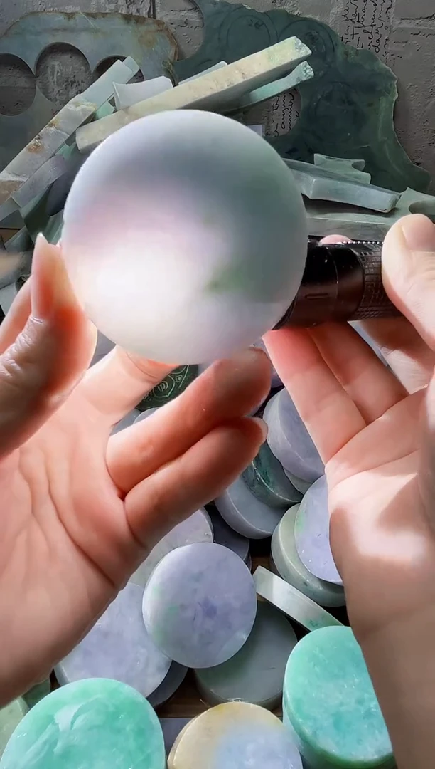 配石翡翠天然翡翠A货 南 037