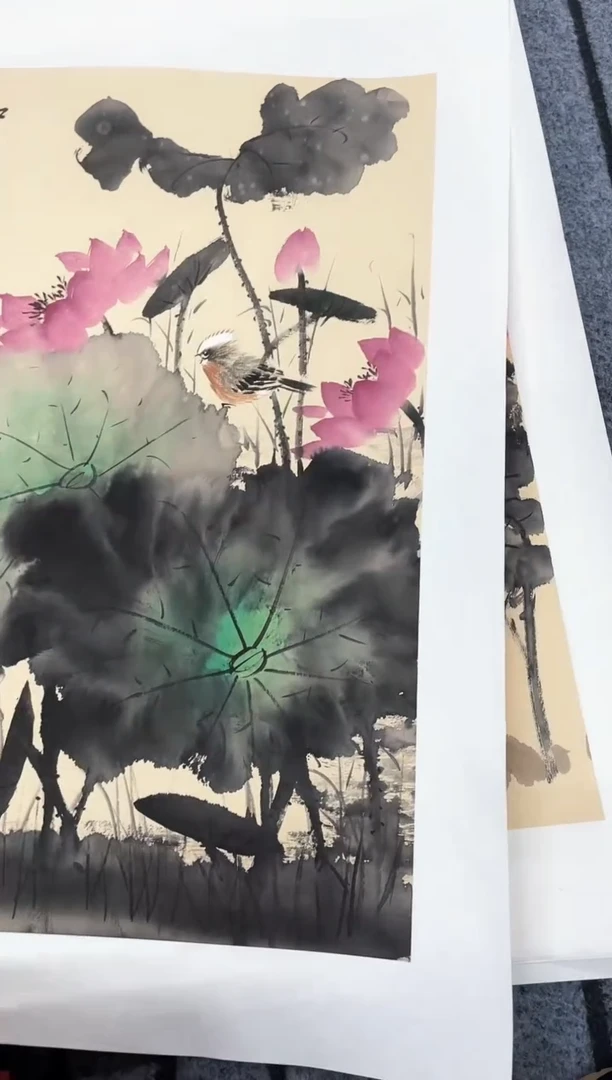 精品国画花鸟作品