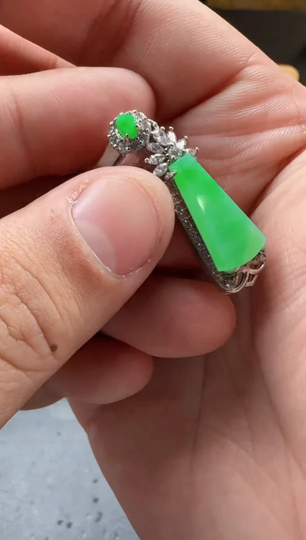 未镶嵌定制翡翠L-@@QJBD1017098