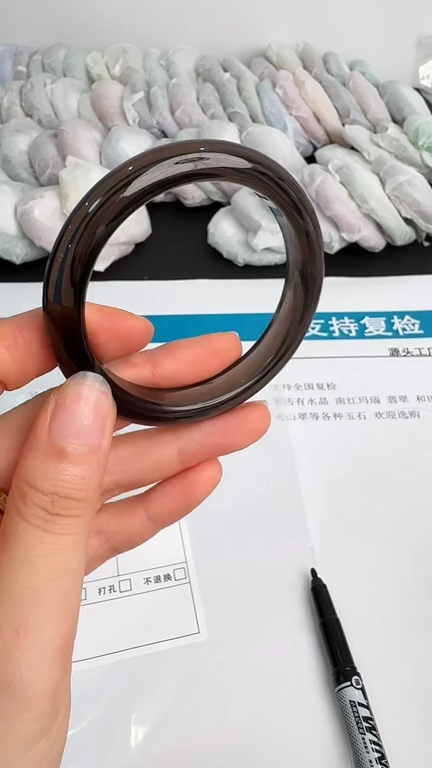 未镶嵌手镯石英质玉011