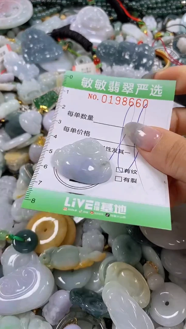 翡翠未镶嵌颈饰闪购0198660