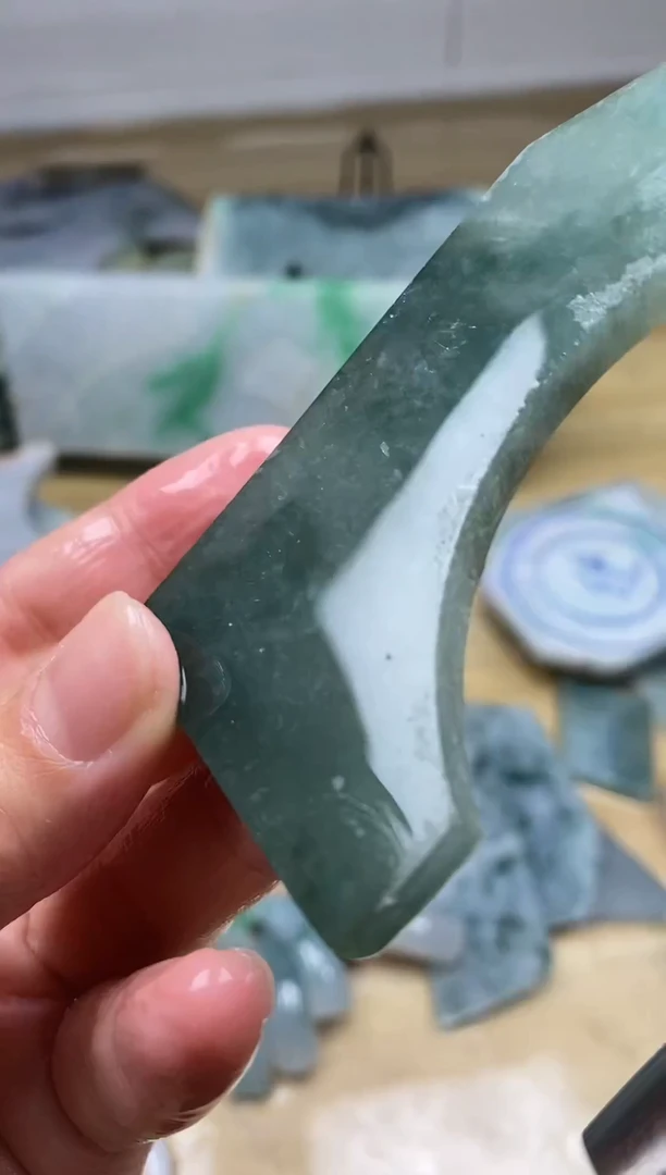 裸石翡翠缅甸翡翠A货498