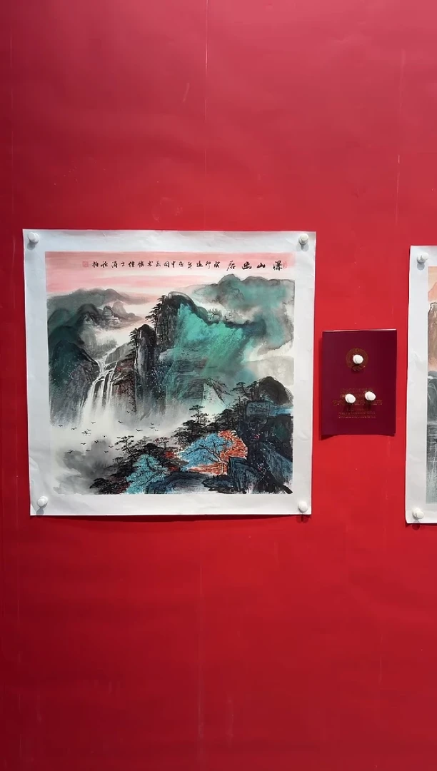 国画画家陆远华纯手绘原作