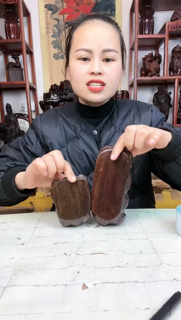 【闪购商品】香榧木臻宝工艺随行底座