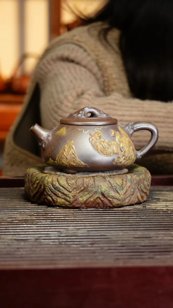 宜兴原矿紫砂壶茶壶宜兴原矿紫砂壶茶壶300C