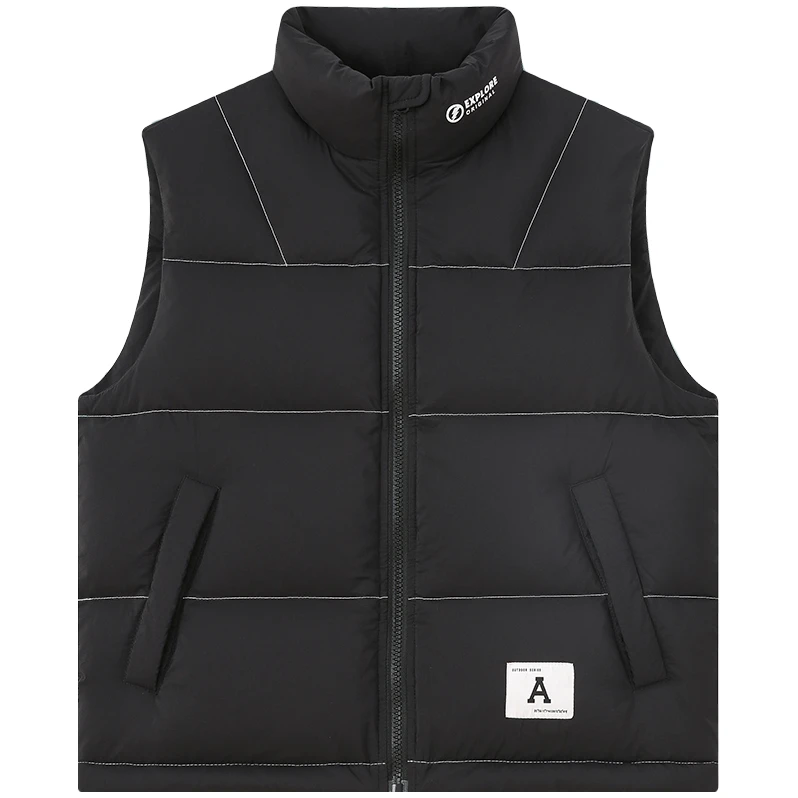 吉米妈【日系马甲】90白鸭绒羽绒服马甲百搭保暖儿童时尚DV2306