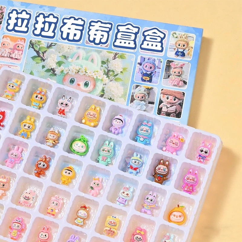 拉布布40洞惊喜小卖部戳戳乐树脂摆件班级奖励奖品精美玩具惊喜奖