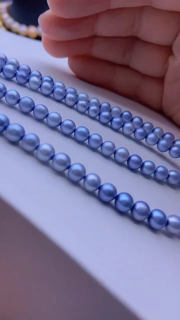 淡水珍珠未镶嵌颈饰1