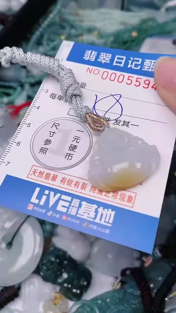 【闪购商品】翡翠颈饰未镶嵌00005594