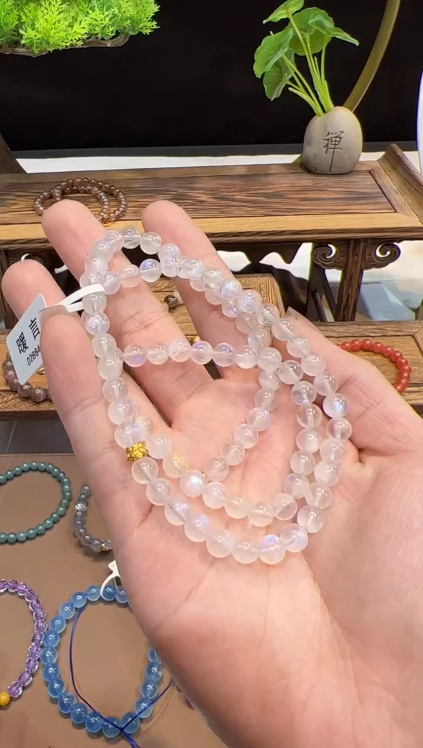 【闪购商品】长石手链未镶嵌手饰@@