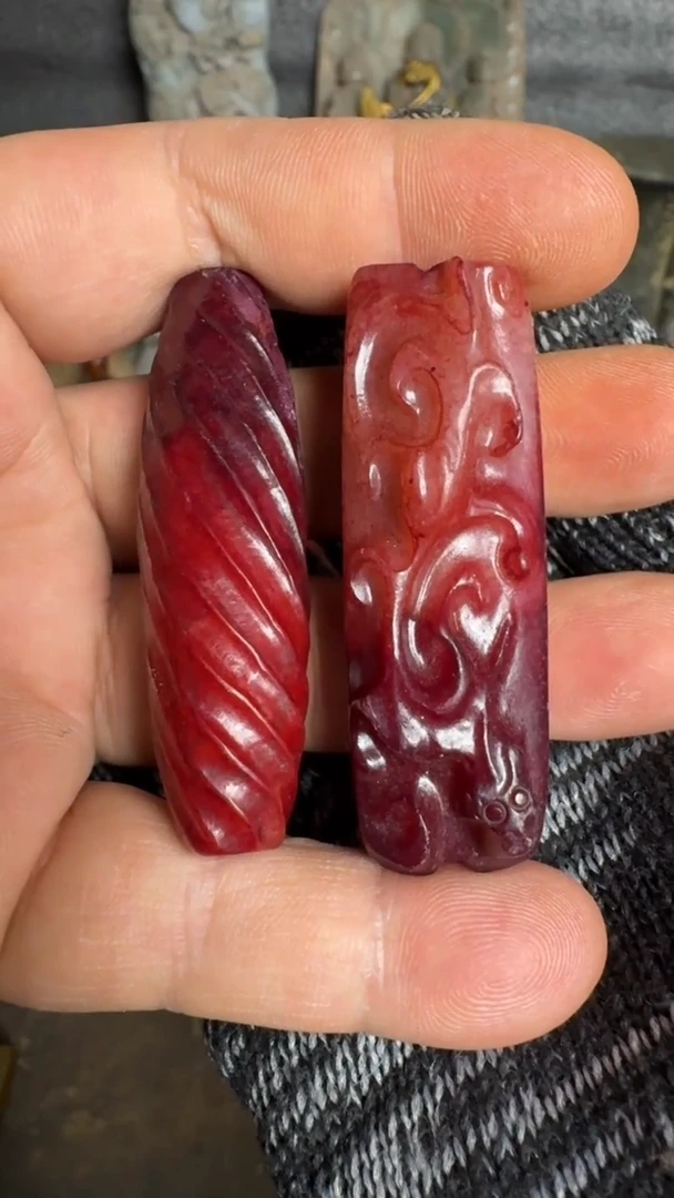 未镶嵌和田玉挂件胡*江和田玉挂件