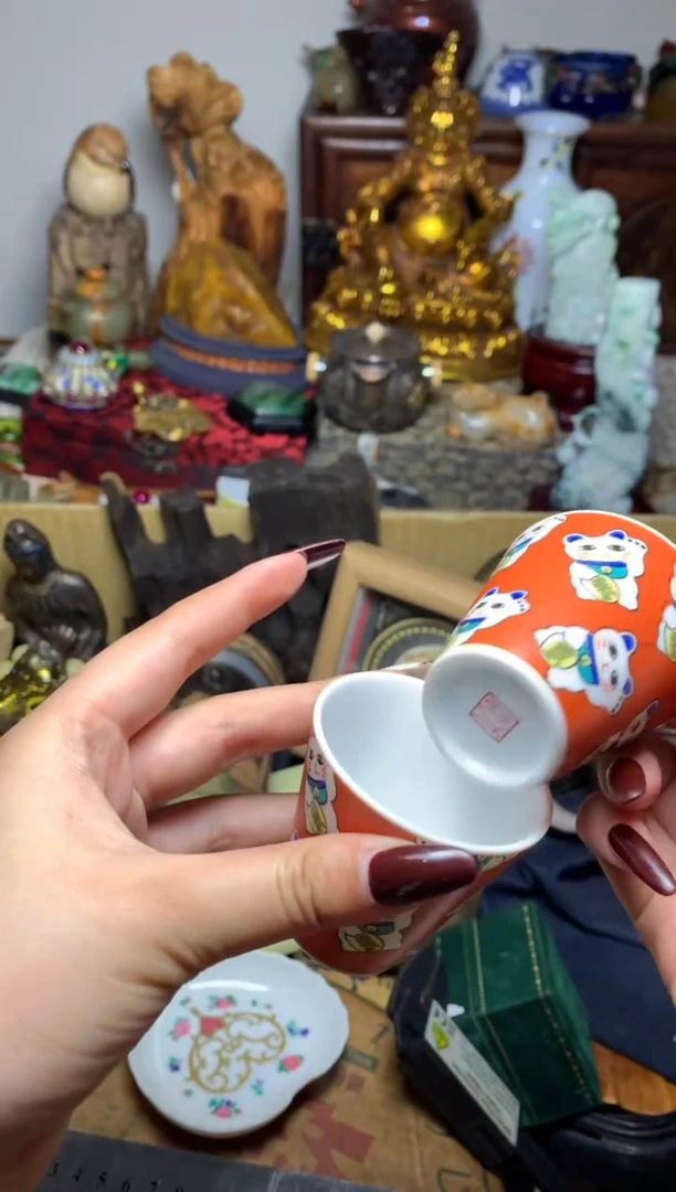 紫砂盖碗瓷器默认微瑕瓷器