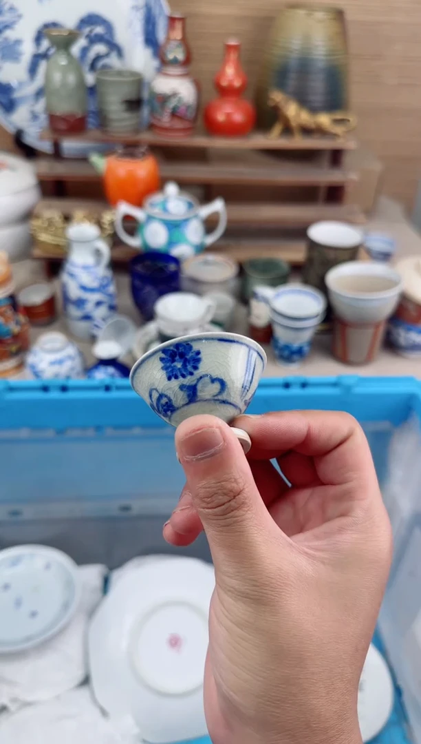 瓷片茶盏陶瓷陶器