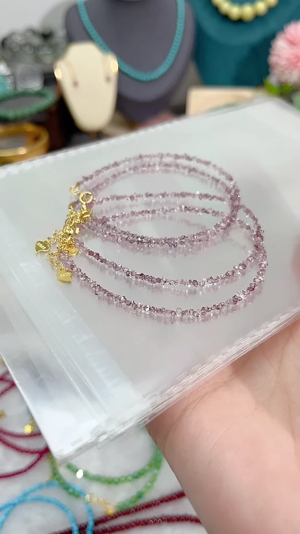 【闪购商品】钻石手链银S925镶嵌普罗旺斯紫99