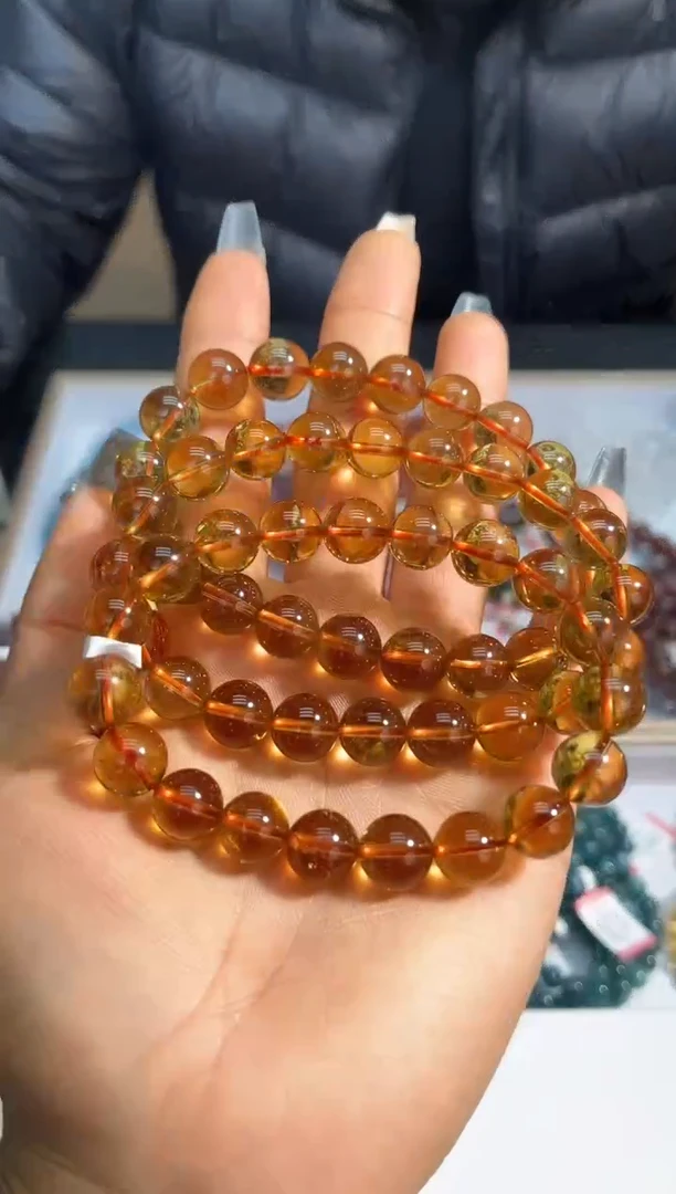 【闪购商品】水晶手链未镶嵌91多样性发其一老姜黄10+