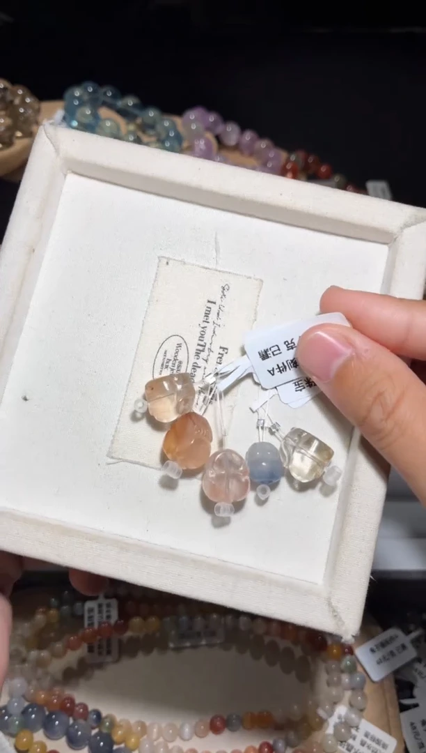 未镶嵌手链水晶酣***ଓ50号5个多样性发一T12-10