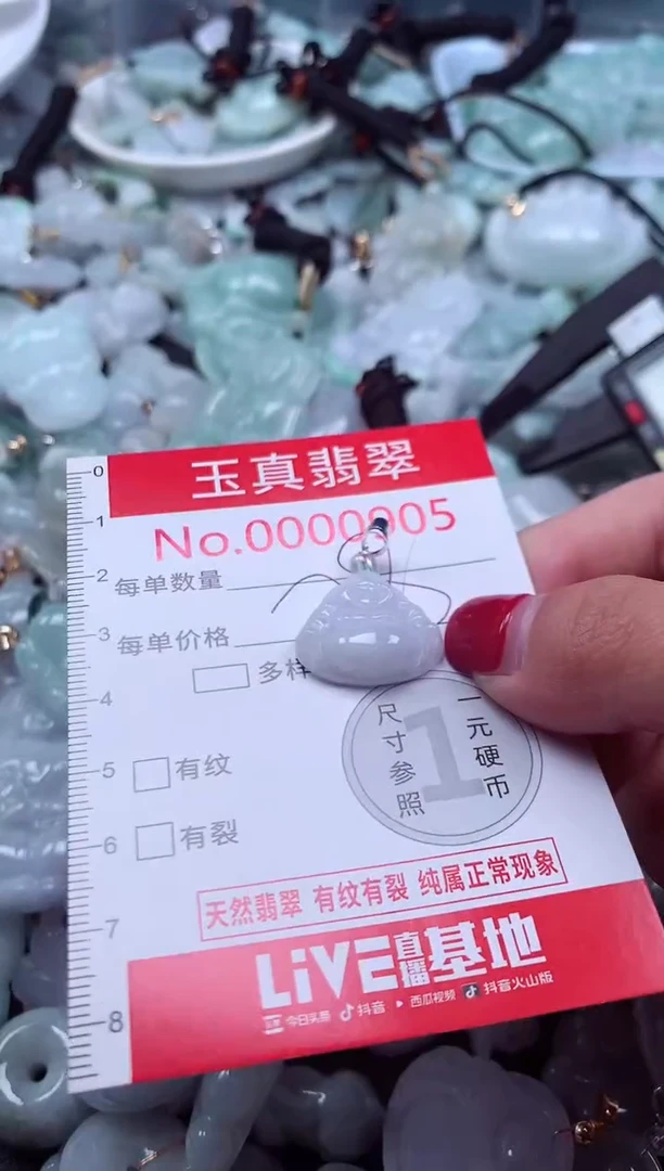 颈饰未镶嵌翡翠905