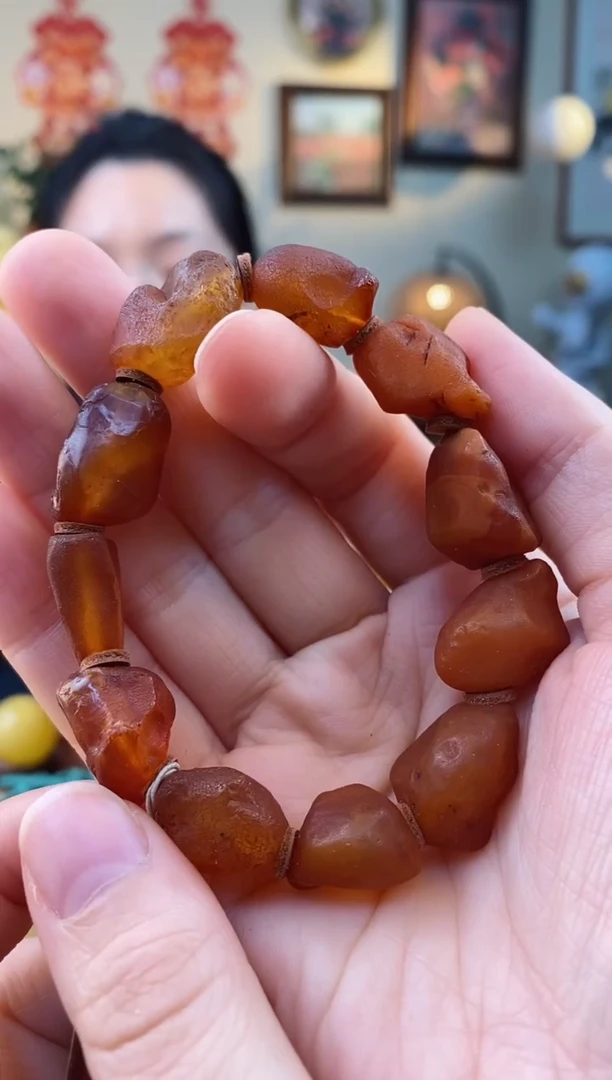 【闪购商品】琥珀手串未镶嵌手串