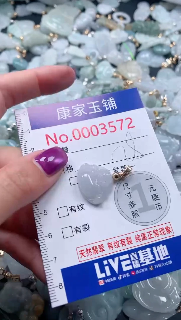 颈饰未镶嵌翡翠3572