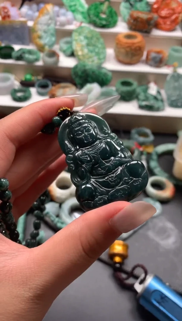 吊坠(不含链)未镶嵌翡翠天然翡翠A货59