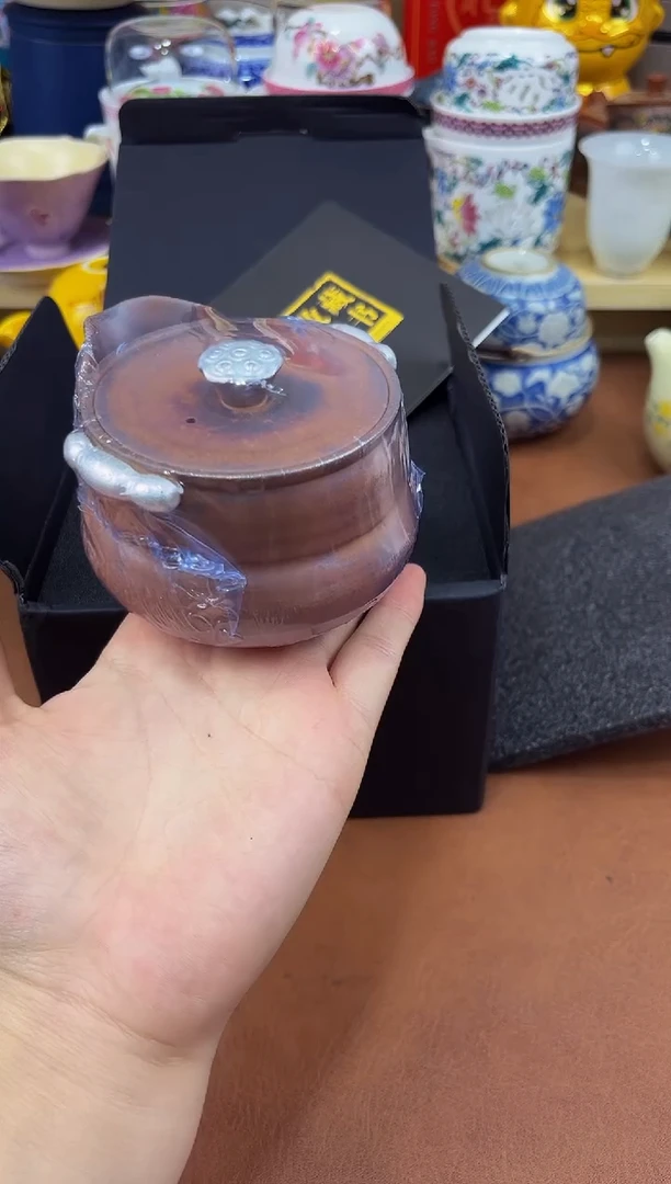 陶瓷茶具摆件旅行套组