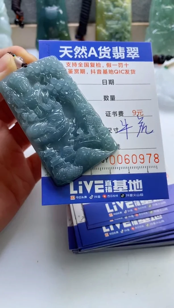 【闪购商品】翡翠挂件未镶嵌