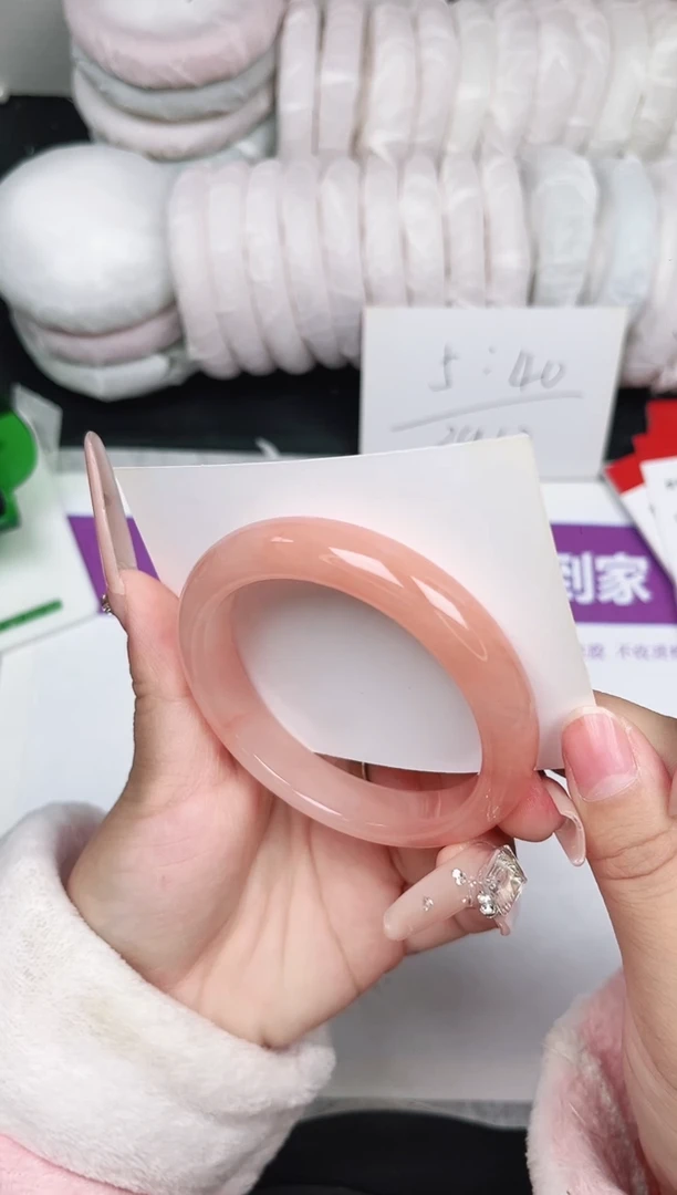 未镶嵌手镯石英质玉22-56