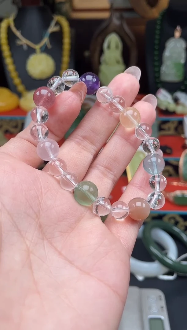 水晶手串未镶嵌手串f140