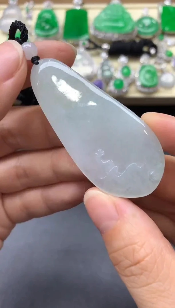 颈饰未镶嵌翡翠20-中国好珍宝