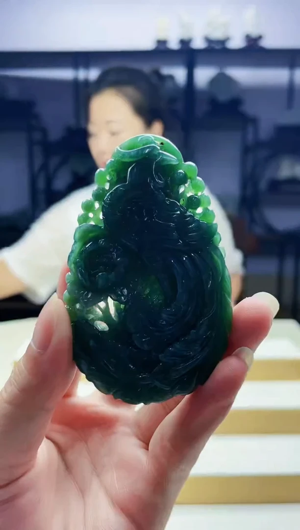 未镶嵌定制翡翠毛货09190083
