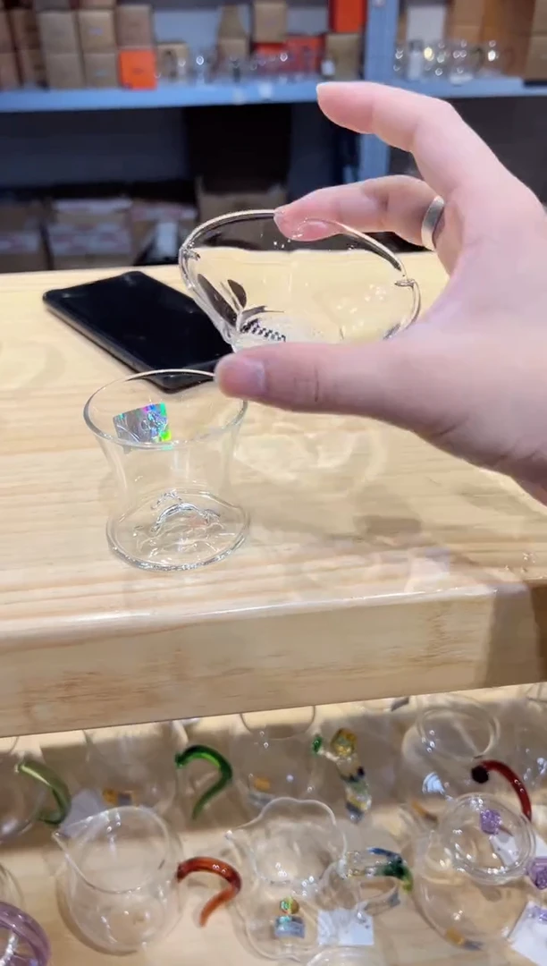 禾器-观山茶漏-透明色
