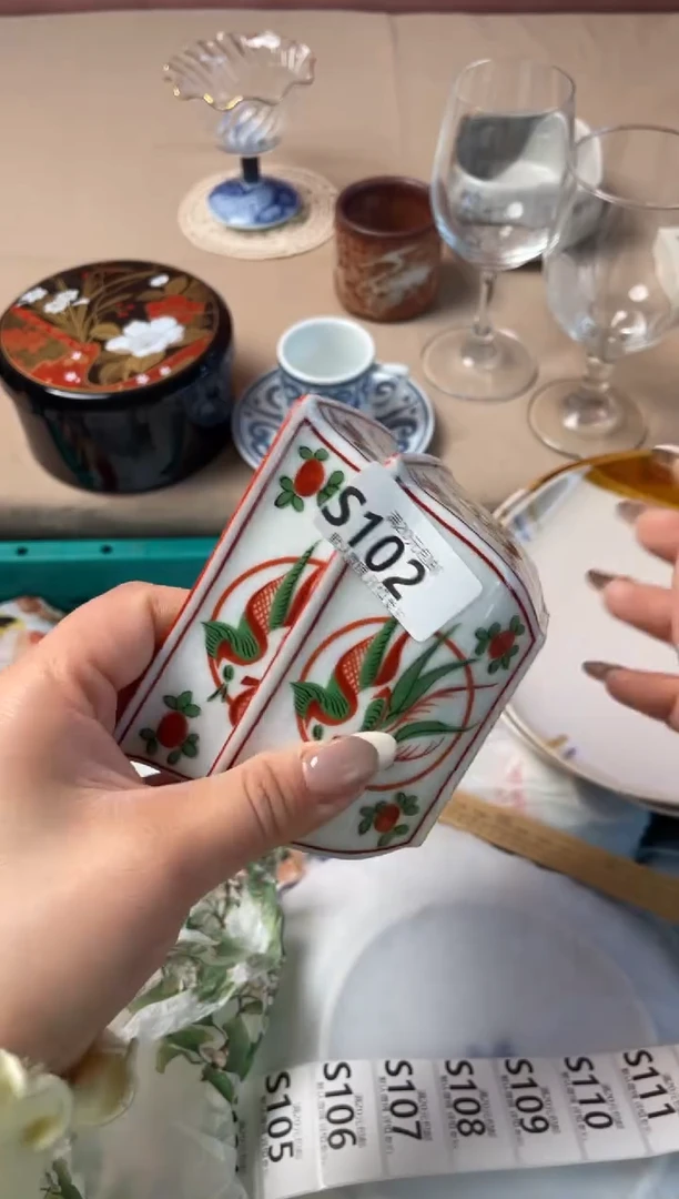 瓷片棉*糖瓷器瓷器S102