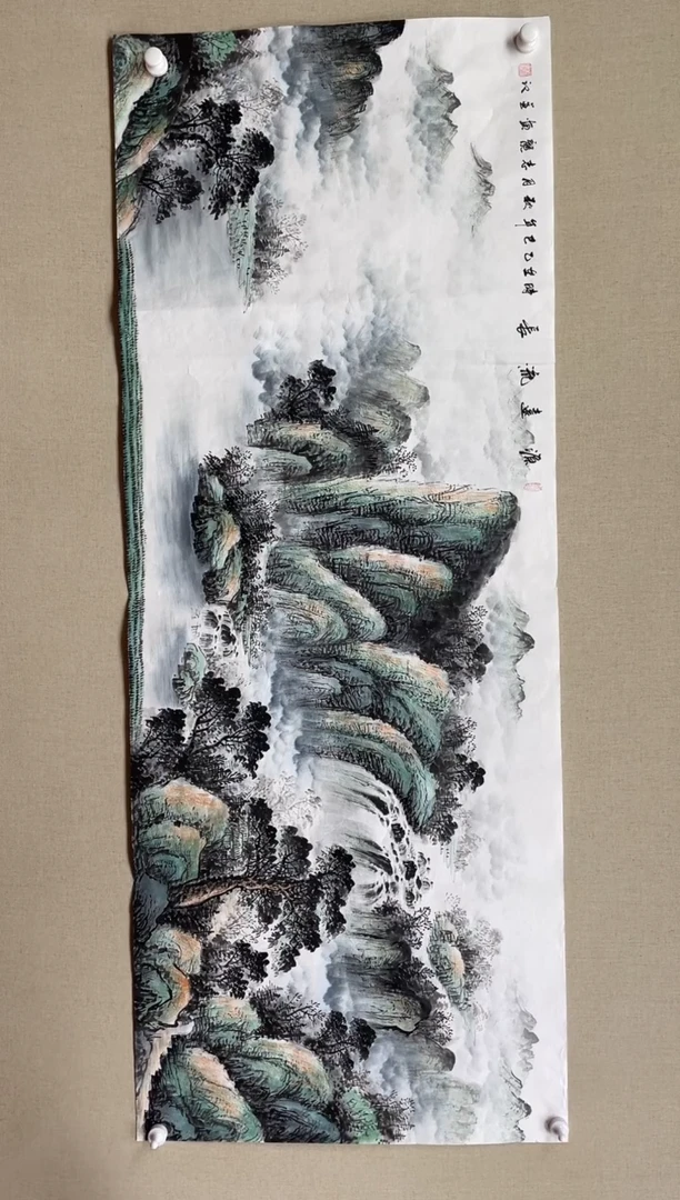 国画180*68 杨志龙杨志龙杨志龙杨志龙杨志龙