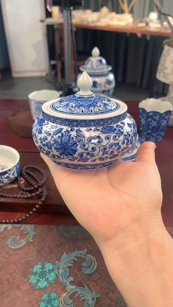 镹曰陶手工手绘柴窑制作茶具