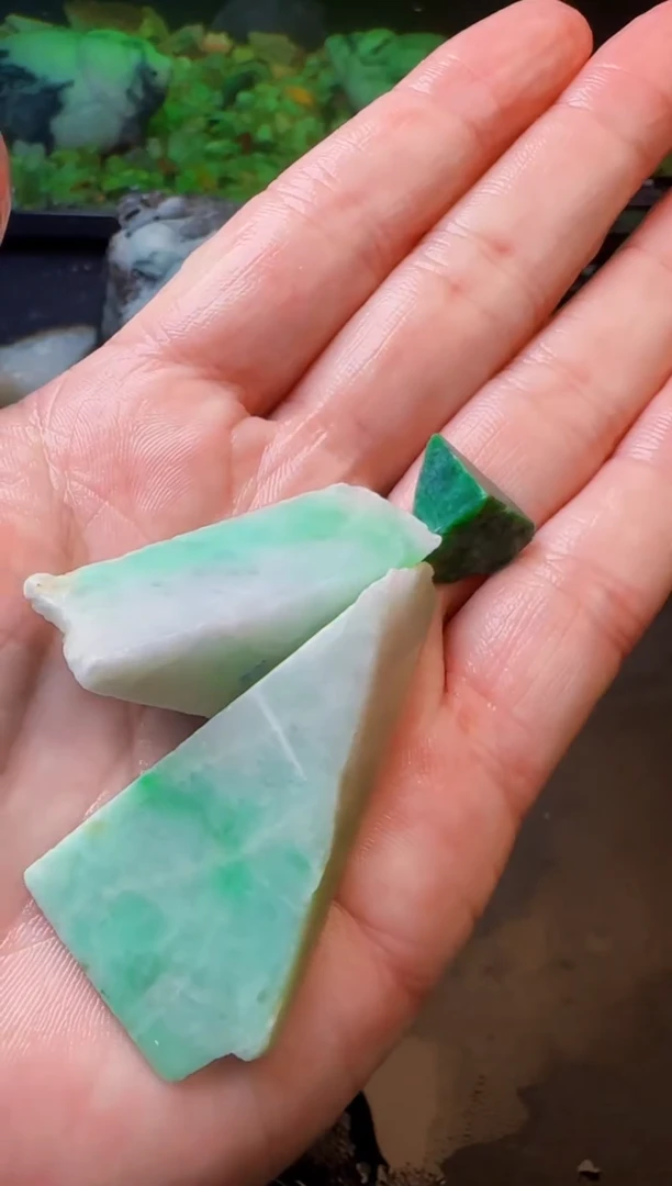 翡翠挂件未镶嵌112天然缅甸A货翡翠