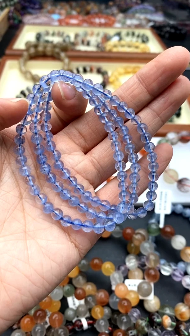 【闪购商品】水晶手链未镶嵌蓝线石
