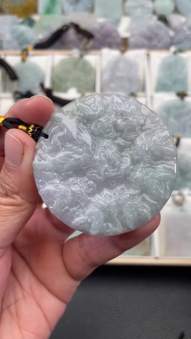 颈饰未镶嵌翡翠天然缅甸翡翠A货142