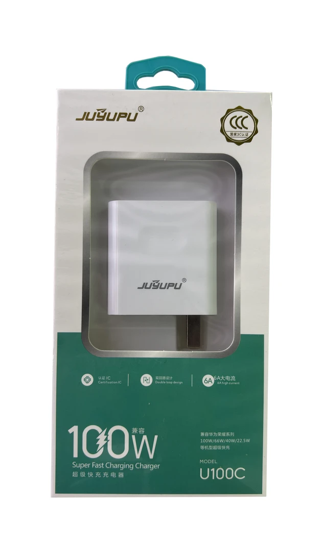 U100C100W超级快充头单头