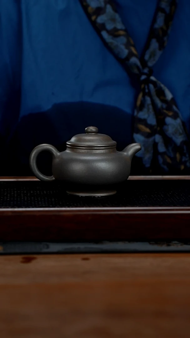 茶壶紫砂230cc黄龙山原矿段泥掇只20