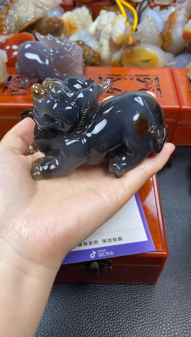 玛瑙/玉髓手把未镶嵌祝**华1